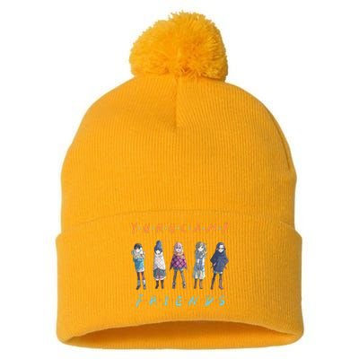 Harajuku Yuru Pom Pom 12in Knit Beanie