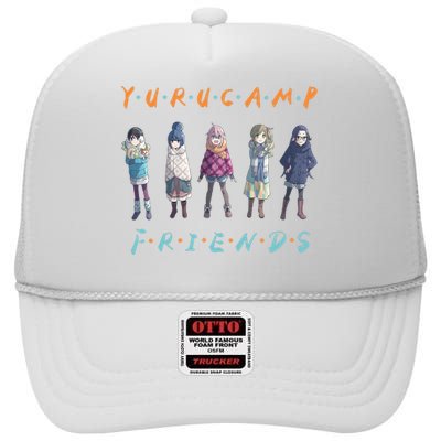 Harajuku Yuru High Crown Mesh Back Trucker Hat