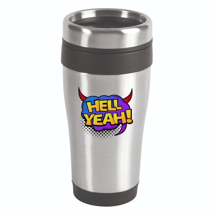 Hell Yeah 16oz Travel Tumbler