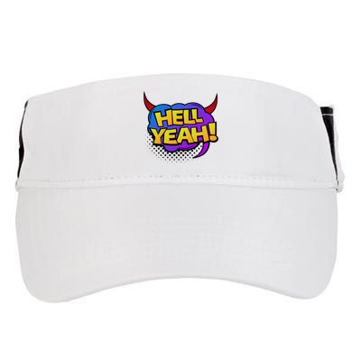 Hell Yeah Adult Drive Performance Visor