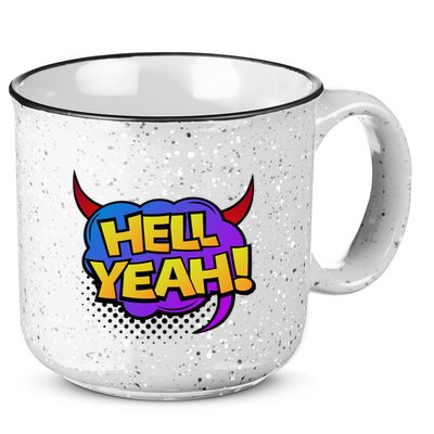 Hell Yeah 15oz Campfire Ceramic Mug