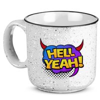 Hell Yeah 15oz Campfire Ceramic Mug
