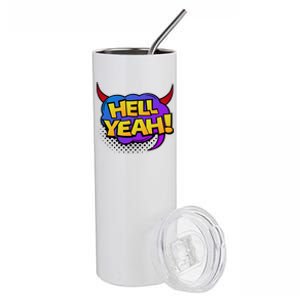 Hell Yeah Stainless Steel Tumbler