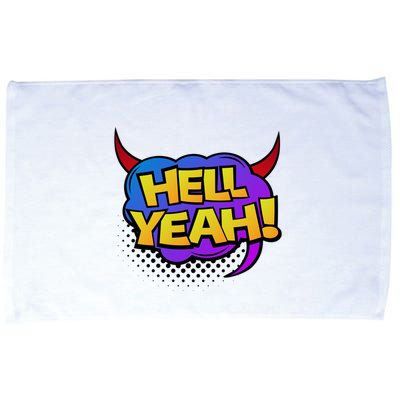 Hell Yeah Microfiber Hand Towel