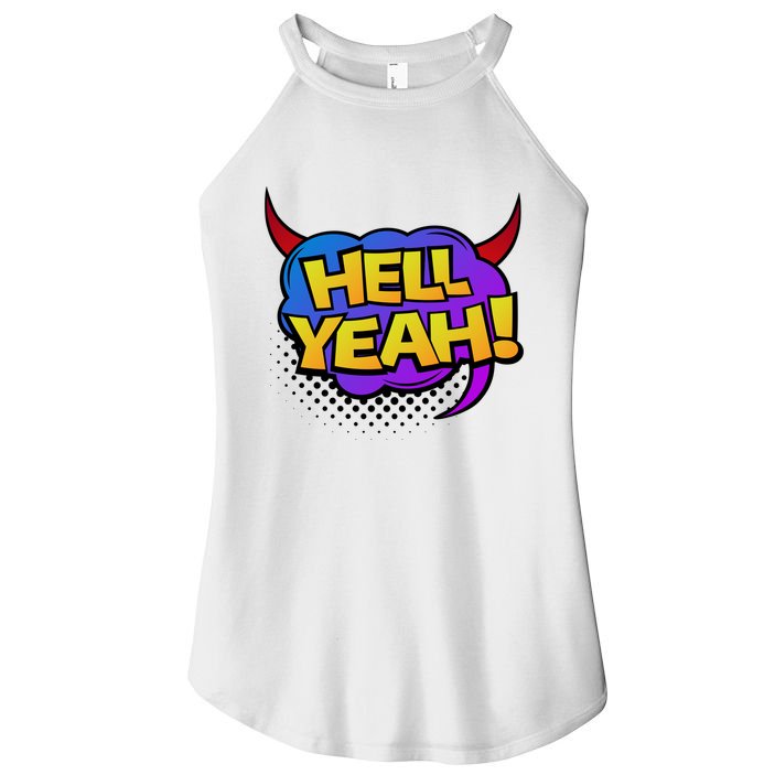 Hell Yeah Women's Perfect Tri Rocker Tank