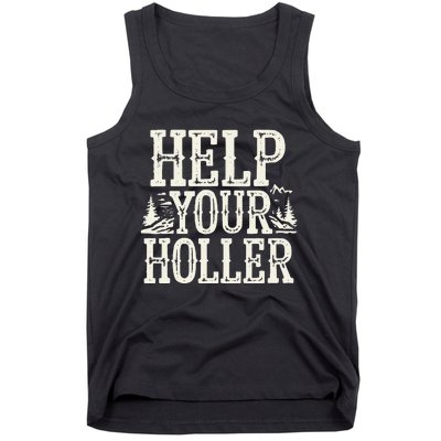 Help Your Holler – Support Appalachia Neighbors Tank Top