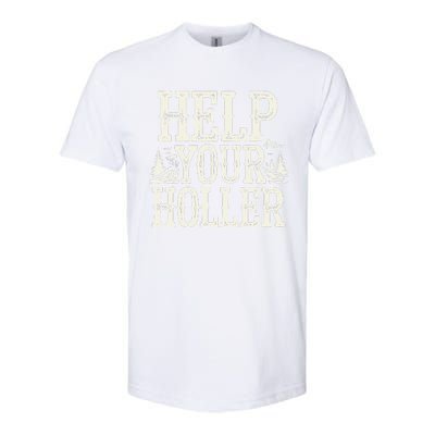 Help Your Holler – Support Appalachia Neighbors Softstyle CVC T-Shirt