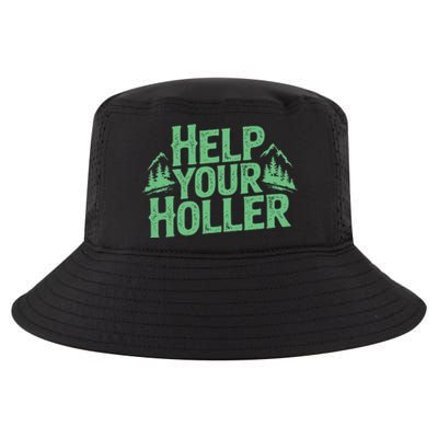 Help Your Holler – Support Appalachia Neighbors Cool Comfort Performance Bucket Hat