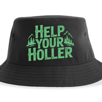 Help Your Holler – Support Appalachia Neighbors Sustainable Bucket Hat