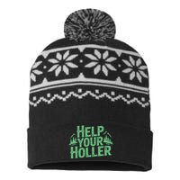 Help Your Holler – Support Appalachia Neighbors USA-Made Snowflake Beanie