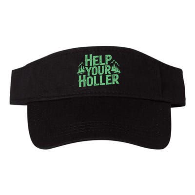 Help Your Holler – Support Appalachia Neighbors Valucap Bio-Washed Visor