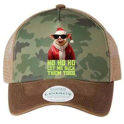 Hell Yeah I Suck Toes Weird Festive Embarrassing Christmas Legacy Tie Dye Trucker Hat