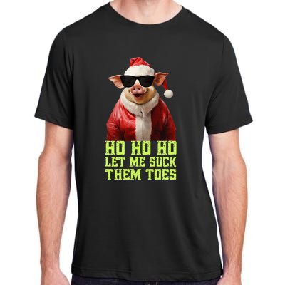 Hell Yeah I Suck Toes Weird Festive Embarrassing Christmas Adult ChromaSoft Performance T-Shirt