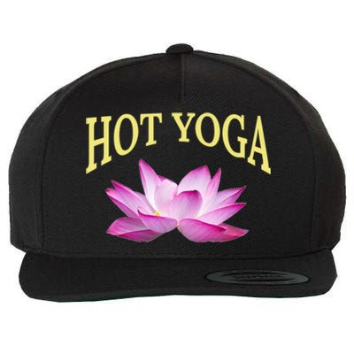 Hot Yoga Instructors / Lotus Hot Yoga Instructor Design Gift Wool Snapback Cap