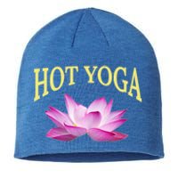 Hot Yoga Instructors / Lotus Hot Yoga Instructor Design Gift Sustainable Beanie