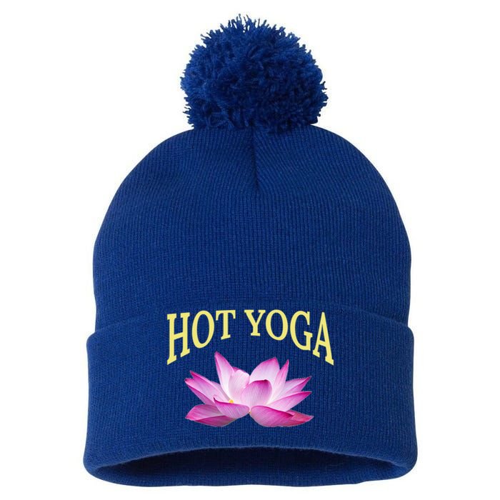 Hot Yoga Instructors / Lotus Hot Yoga Instructor Design Gift Pom Pom 12in Knit Beanie