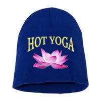 Hot Yoga Instructors / Lotus Hot Yoga Instructor Design Gift Short Acrylic Beanie