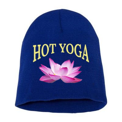 Hot Yoga Instructors / Lotus Hot Yoga Instructor Design Gift Short Acrylic Beanie