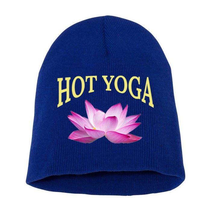 Hot Yoga Instructors / Lotus Hot Yoga Instructor Design Gift Short Acrylic Beanie