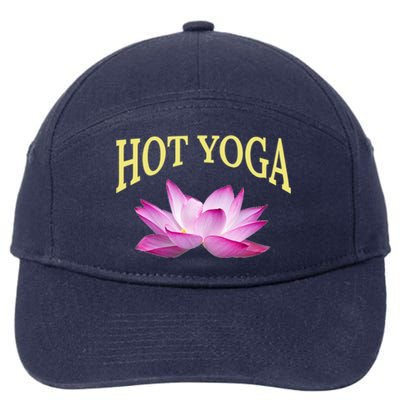 Hot Yoga Instructors / Lotus Hot Yoga Instructor Design Gift 7-Panel Snapback Hat