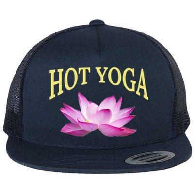 Hot Yoga Instructors / Lotus Hot Yoga Instructor Design Gift Flat Bill Trucker Hat