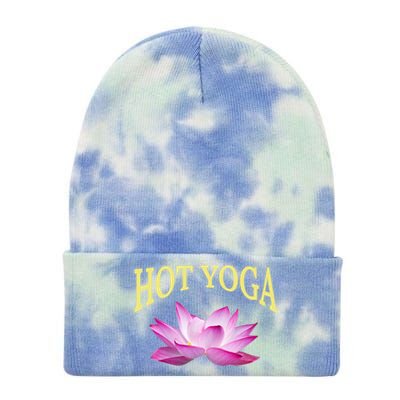 Hot Yoga Instructors / Lotus Hot Yoga Instructor Design Gift Tie Dye 12in Knit Beanie