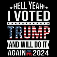 Hell Yeah! I Voted Trump City Backpack