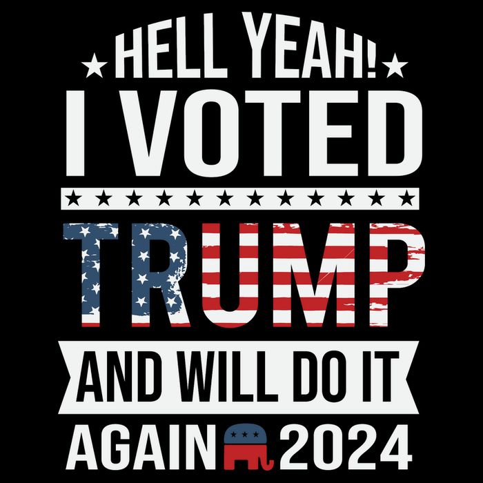 Hell Yeah! I Voted Trump City Backpack