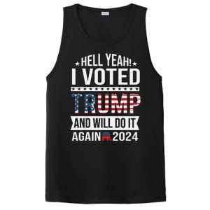 Hell Yeah! I Voted Trump PosiCharge Competitor Tank