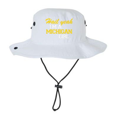 Hail Yeah I'm A Michigan Girl Legacy Cool Fit Booney Bucket Hat