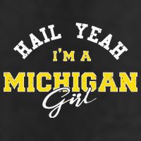 HAIL YEAH I'M A MICHIGAN GIRL Proud to be from Michigan USA Cool Comfort Performance Bucket Hat