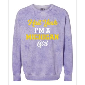 Hail Yeah I'm a Michigan Colorblast Crewneck Sweatshirt