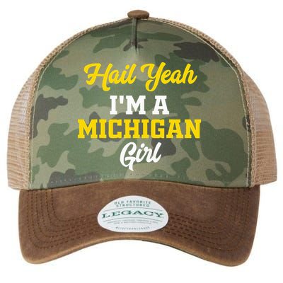 Hail Yeah I'm a Michigan Legacy Tie Dye Trucker Hat