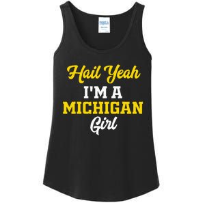 Hail Yeah I'm a Michigan Ladies Essential Tank