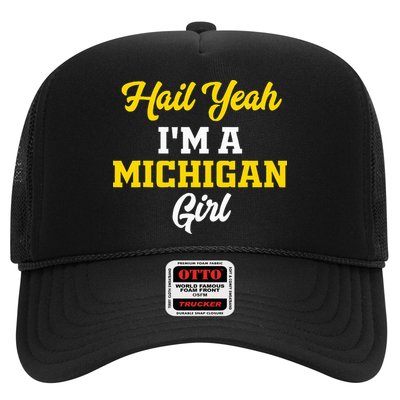 Hail Yeah I'm a Michigan Trucker Hat