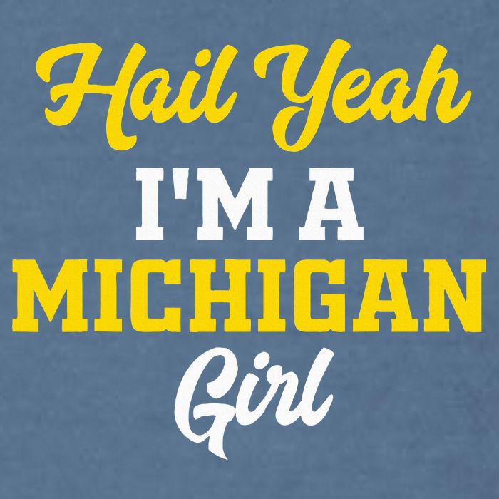 Hail Yeah I'm a Michigan Garment-Dyed Sweatshirt