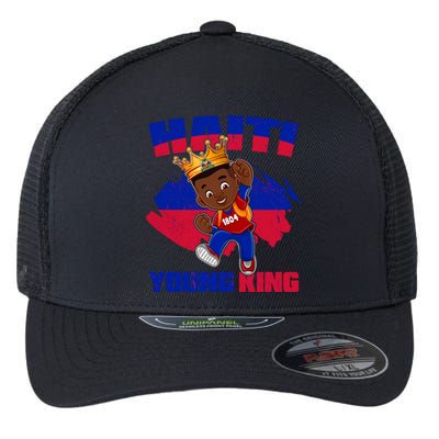 Haiti Young King 1804 Haiti Haitian Independence Flexfit Unipanel Trucker Cap