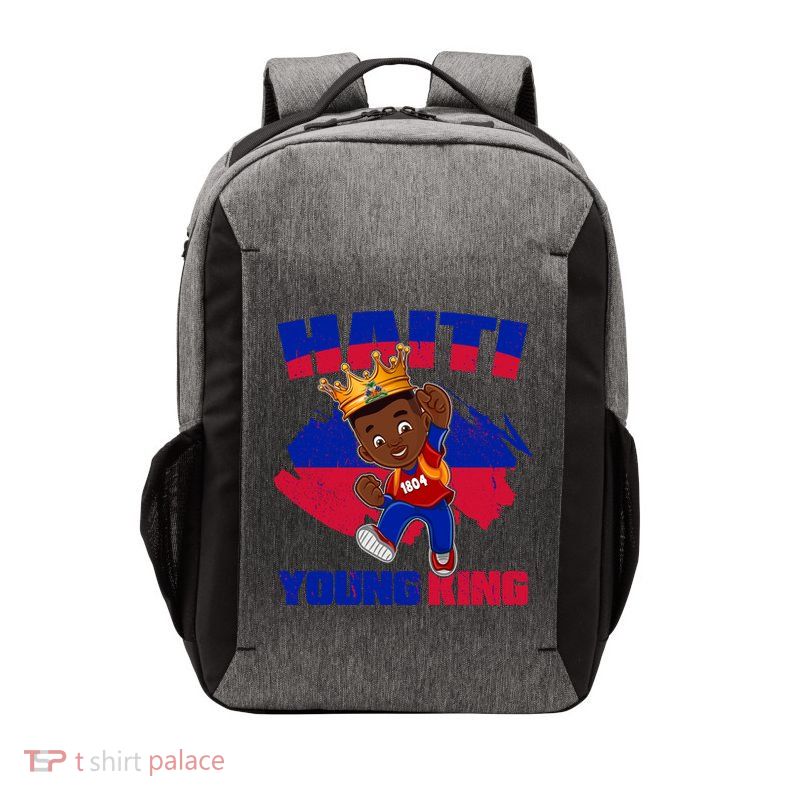 Haiti Young King 1804 Haiti Haitian Independence Vector Backpack