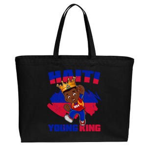 Haiti Young King 1804 Haiti Haitian Independence Cotton Canvas Jumbo Tote