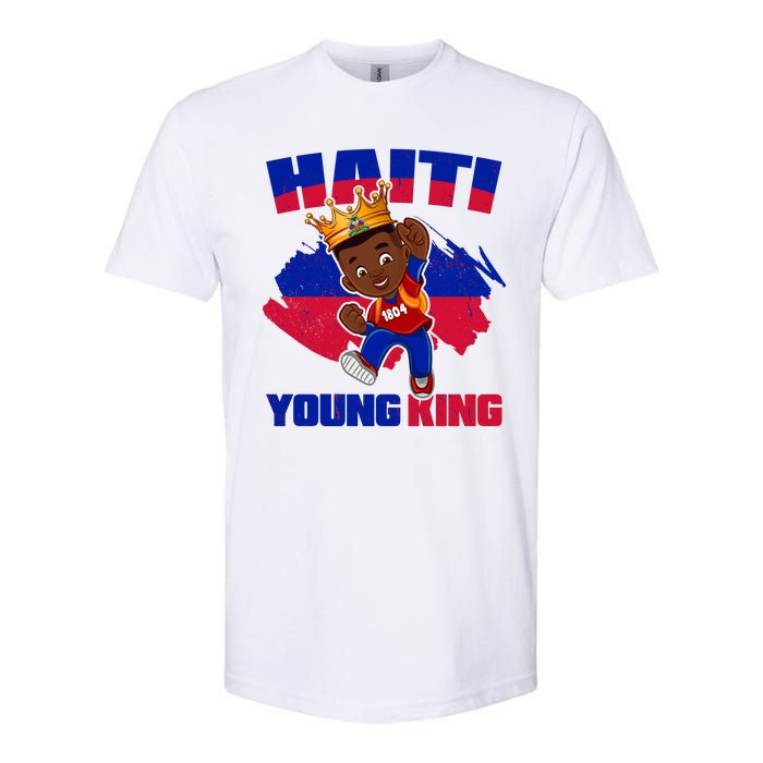 Haiti Young King 1804 Haiti Haitian Independence Softstyle® CVC T-Shirt