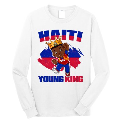 Haiti Young King 1804 Haiti Haitian Independence Long Sleeve Shirt