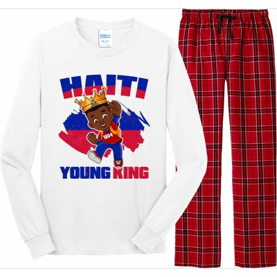 Haiti Young King 1804 Haiti Haitian Independence Long Sleeve Pajama Set