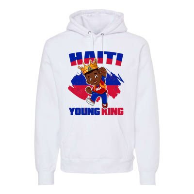 Haiti Young King 1804 Haiti Haitian Independence Premium Hoodie