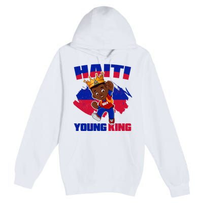 Haiti Young King 1804 Haiti Haitian Independence Premium Pullover Hoodie