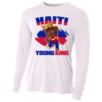 Haiti Young King 1804 Haiti Haitian Independence Cooling Performance Long Sleeve Crew