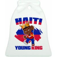 Haiti Young King 1804 Haiti Haitian Independence Ceramic Bell Ornament