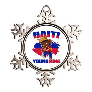 Haiti Young King 1804 Haiti Haitian Independence Metallic Star Ornament