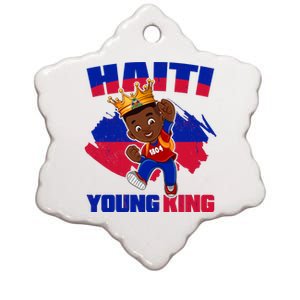 Haiti Young King 1804 Haiti Haitian Independence Ceramic Star Ornament