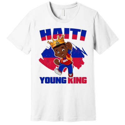 Haiti Young King 1804 Haiti Haitian Independence Premium T-Shirt