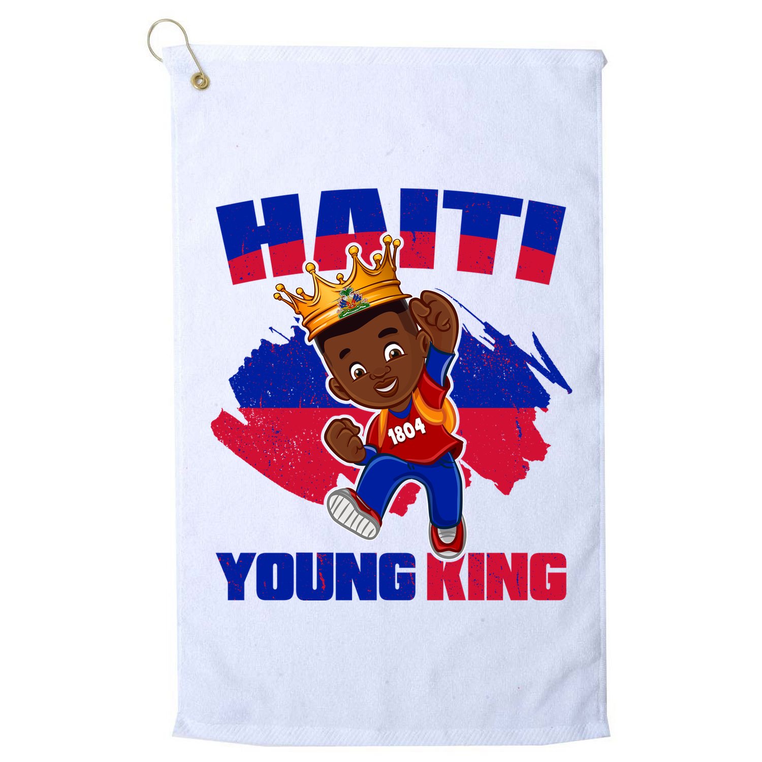 Haiti Young King 1804 Haiti Haitian Independence Golf Towel